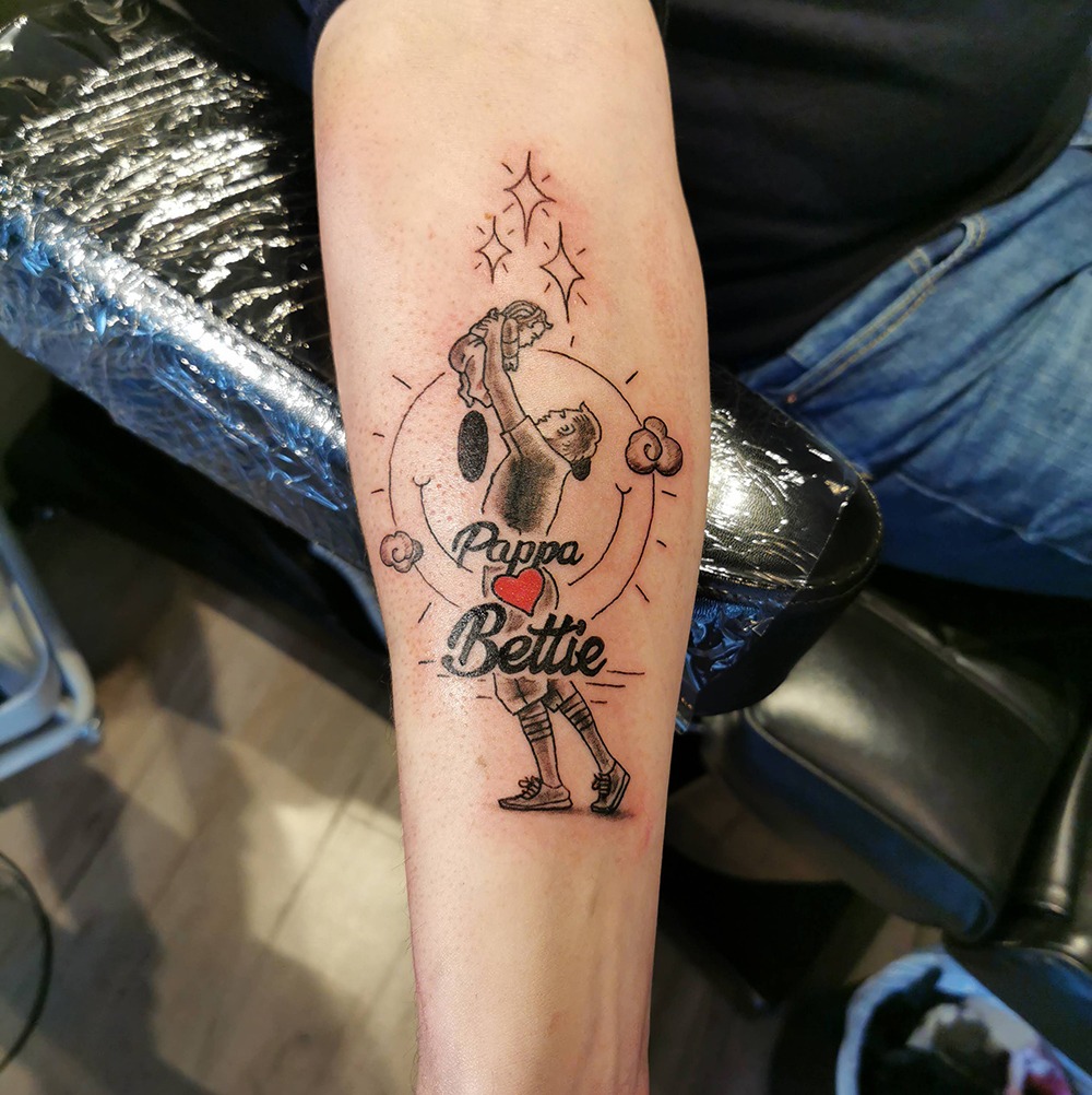 benjamin-tattoo-vasaplatsen-5-göteborg-014 Tatuering av pappa och dotter.